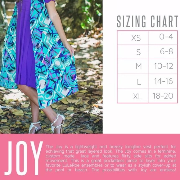 ☀️ LulaRoe “Joy” Sleeveless Red Vest - XS - Picture 8 of 8